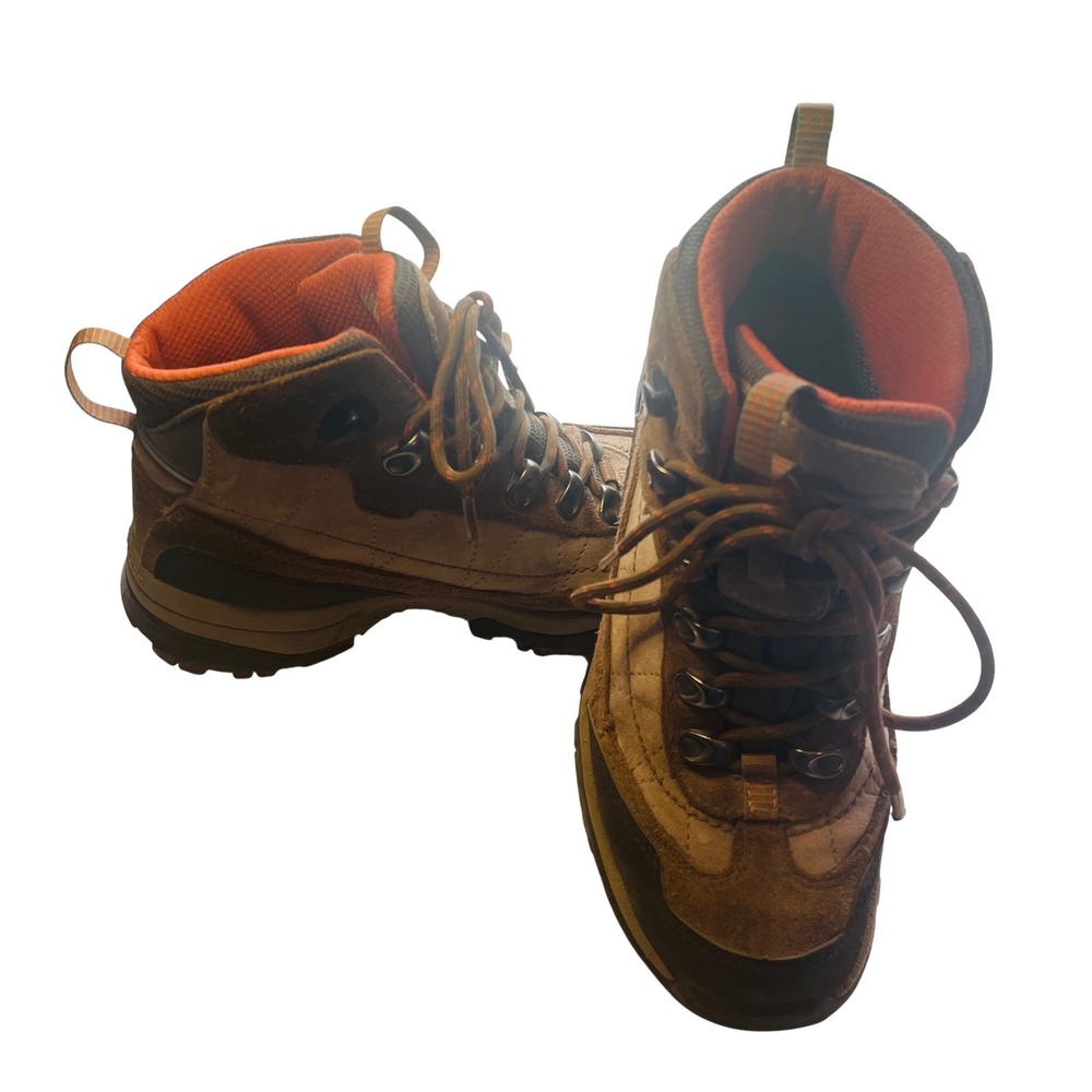 LL Bean Womens Tek 2.5 Waterproof Mid Trail Hiking Boots 7 Suede Brown Gorpcore